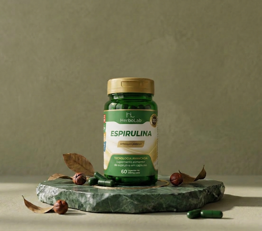 Espirulina Activa: Energía, nutrición y bienestar en una cápsula